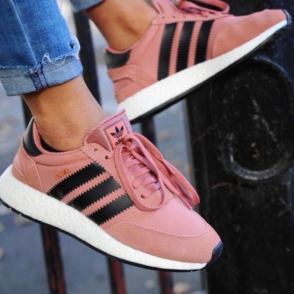 Adidas women sneaker pink/ black - Picture 2 of 6